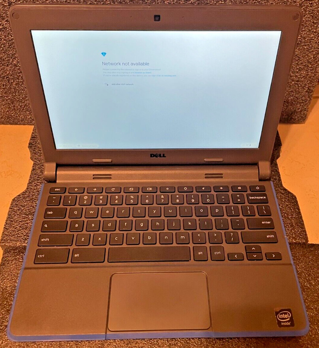 DELL CHROMEBOOK 11 P22T WITH CHARGER