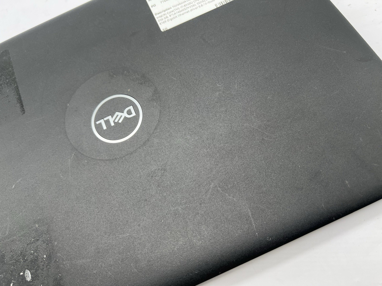 Dell Latitude 3590, i7-8550U CPU, @ 1.80GHz, 8GB RAM, 256GB SSD-No OS/Charger