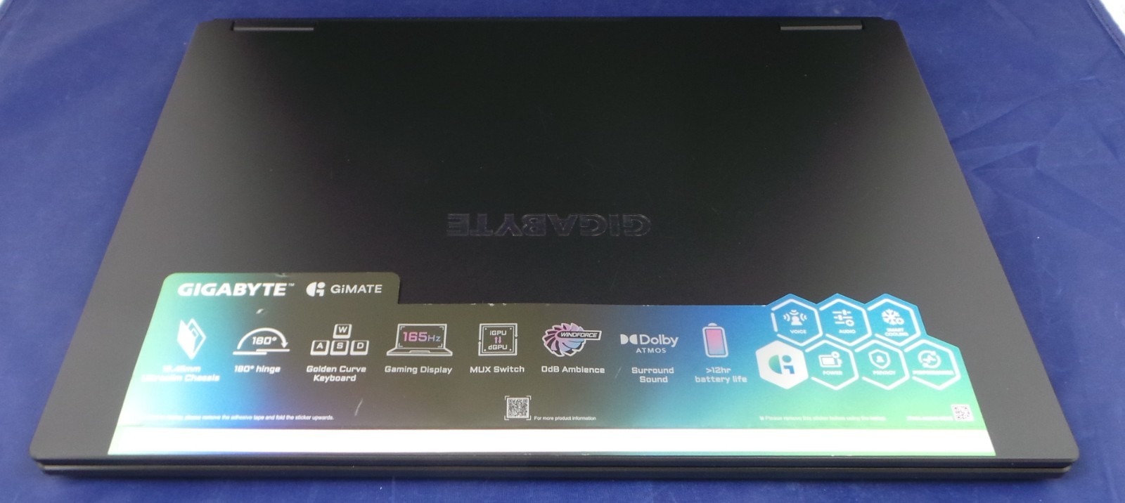 Gigabyte Gaming Laptop A16 i7-13620H NiVidia GeForce RTX 5060 1TB SSD 32GB RAM