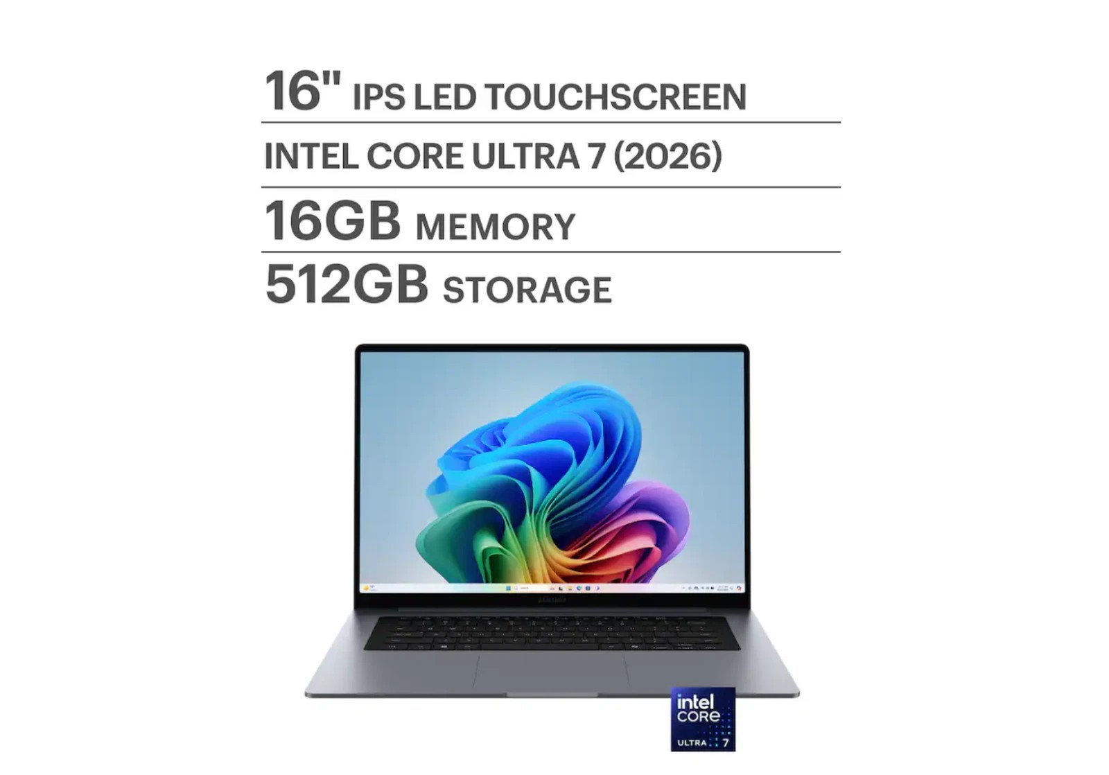 NEW Sealed Samsung Galaxy Book6 Copilot+ PC 16″ IPS LED Touch Screen Laptop Gray