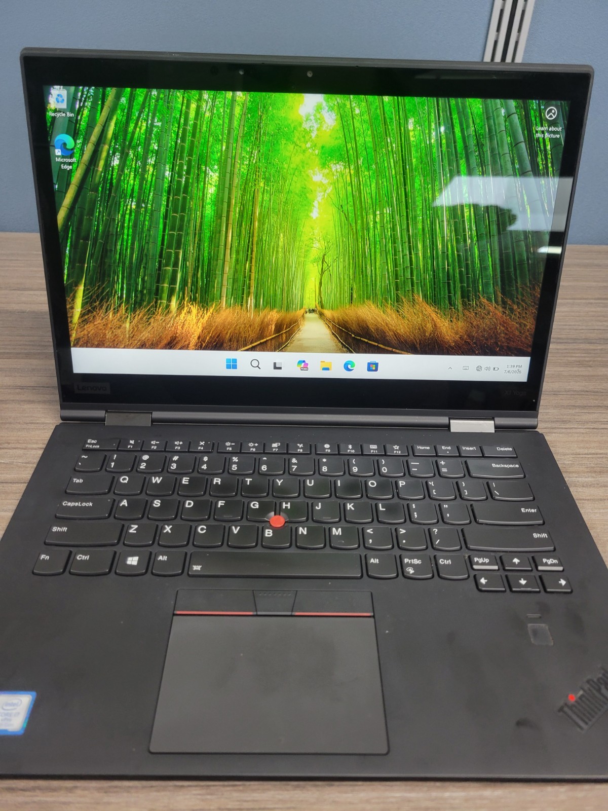 Lenovo YOGA X1 Gen 2 Laptop, 16gb RAM, 128gb SSD, Windows 11 Pro, No Power Cable