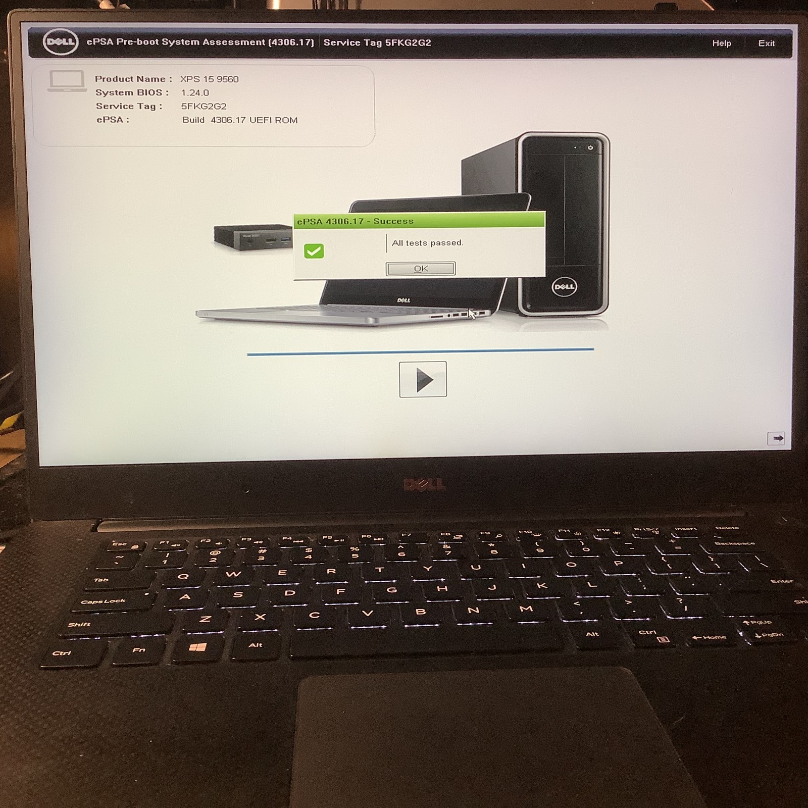Dell XPS 9570 Gaming-GTX1050, i5-8300H, 16 GB – 512 GB Windows 11 Pro # 1CW33X2