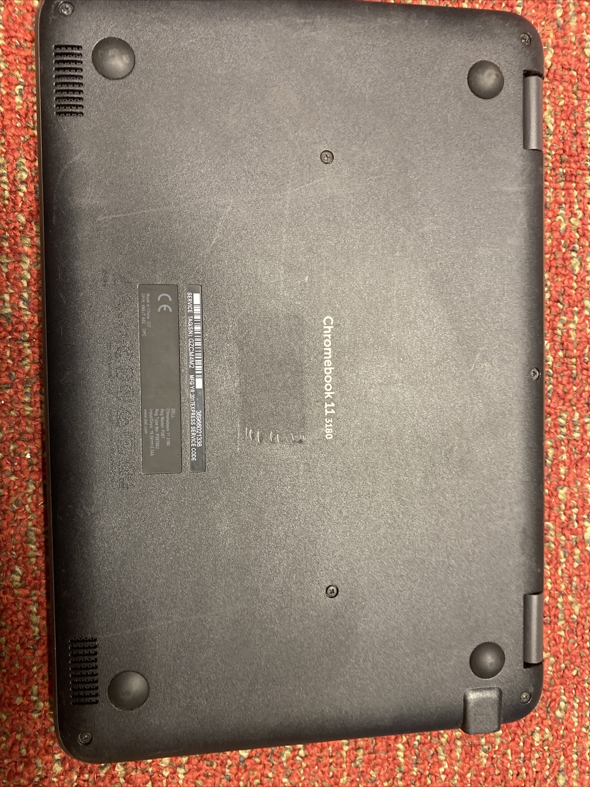 Dell Chromebook 11 3180 11.6″ P:n: 4n9jt A02 For parts Untested No Cable