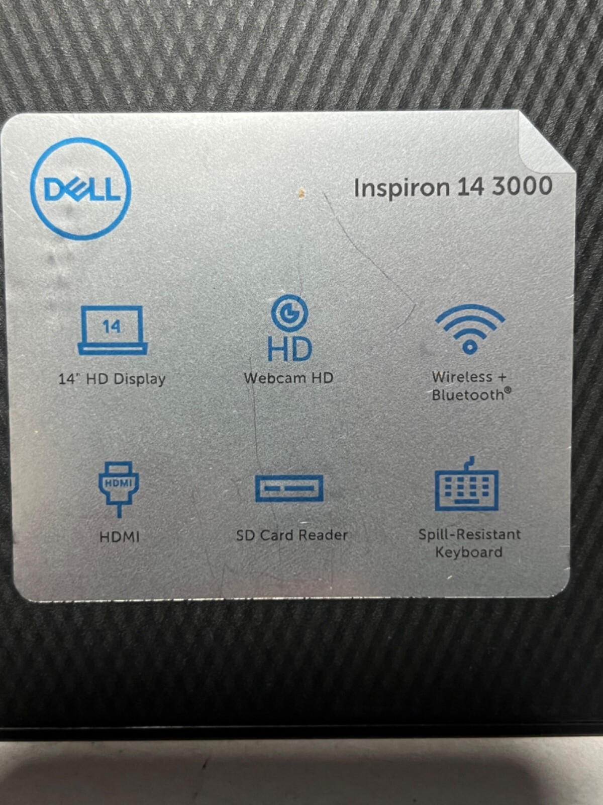 Dell inspiron 14 3000 intel Pentium CPU 5405U 4GB RAM 128GB SSD Windows 10