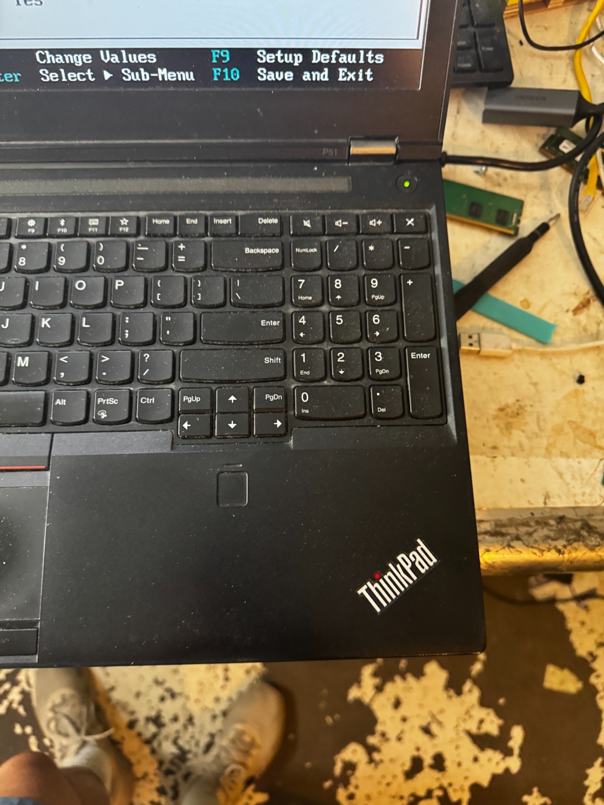 Lenovo ThinkPad P51 Core i7-7820HQ, 16GB RAM 15″ Laptop *READ #6213
