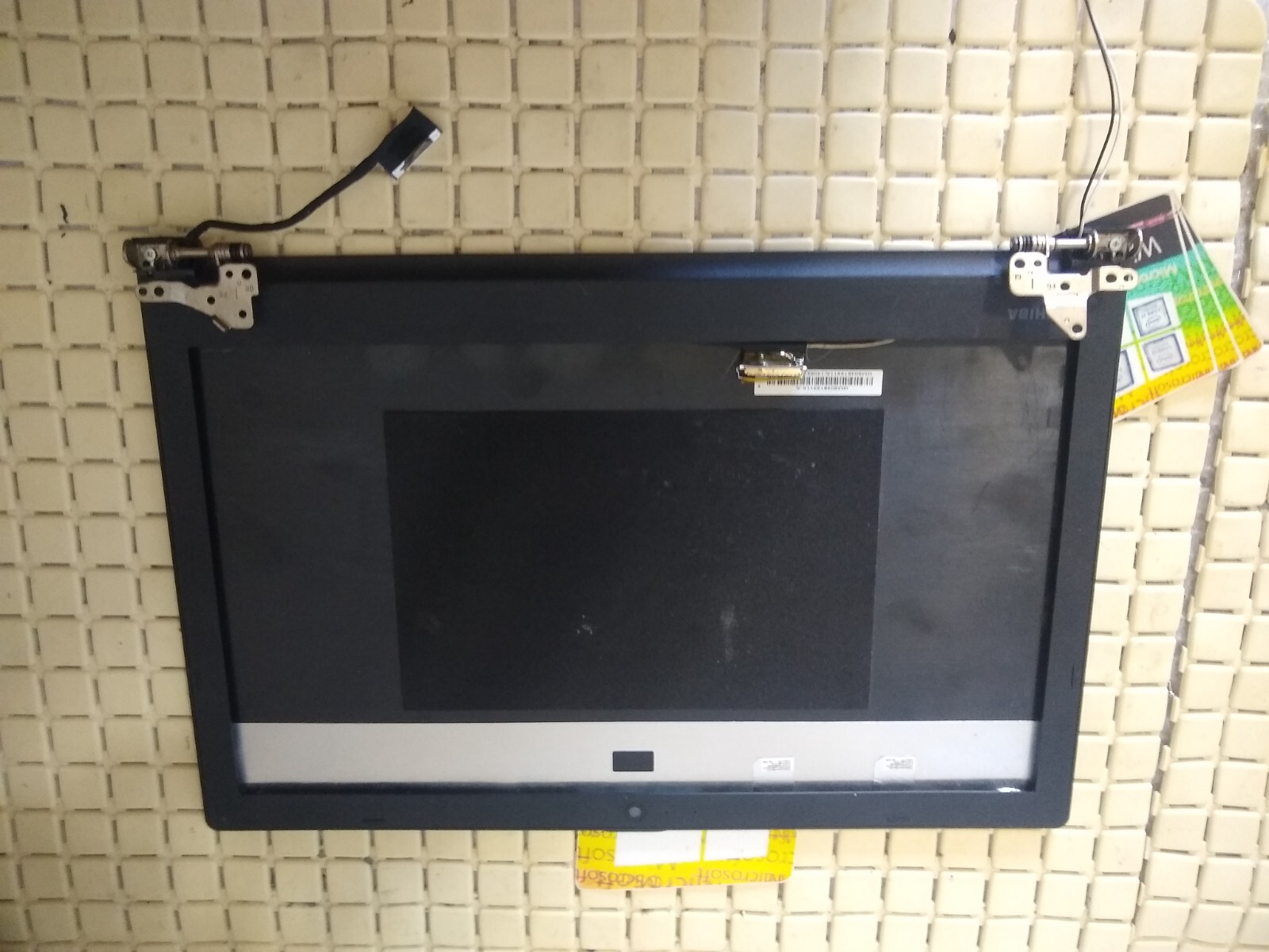 TOSHIBA C50-B COVER HINGES FRAME WEBCAM FLAT NO LCD