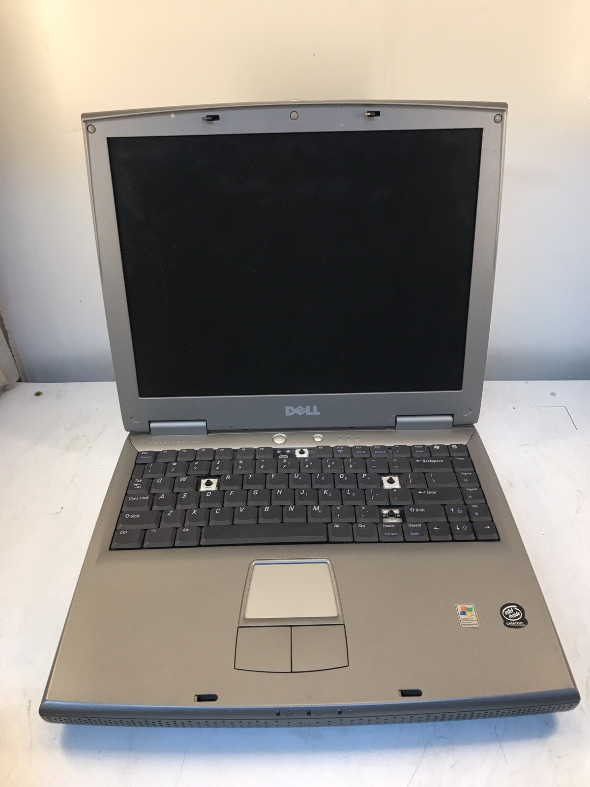 Dell Inspiron 1150 Laptop PP08L 1GB Ram No HDD Boots BIOS Bad screen