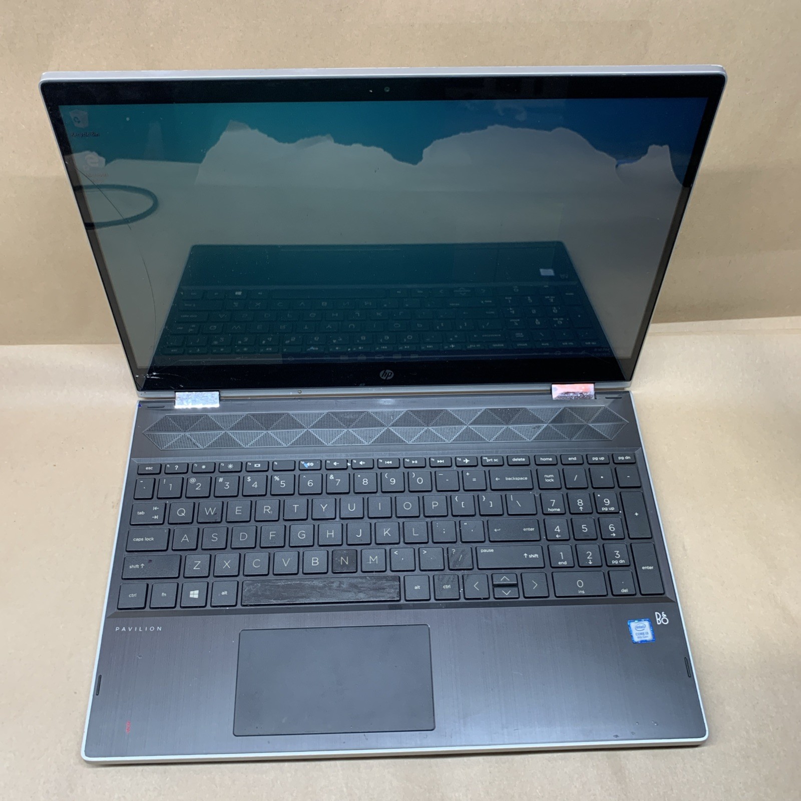 HP Pavillion x360 Convertible 15-cr0xxx i3-8130U@2.2GHz 4GB RAM, 1TB SSD, W10P