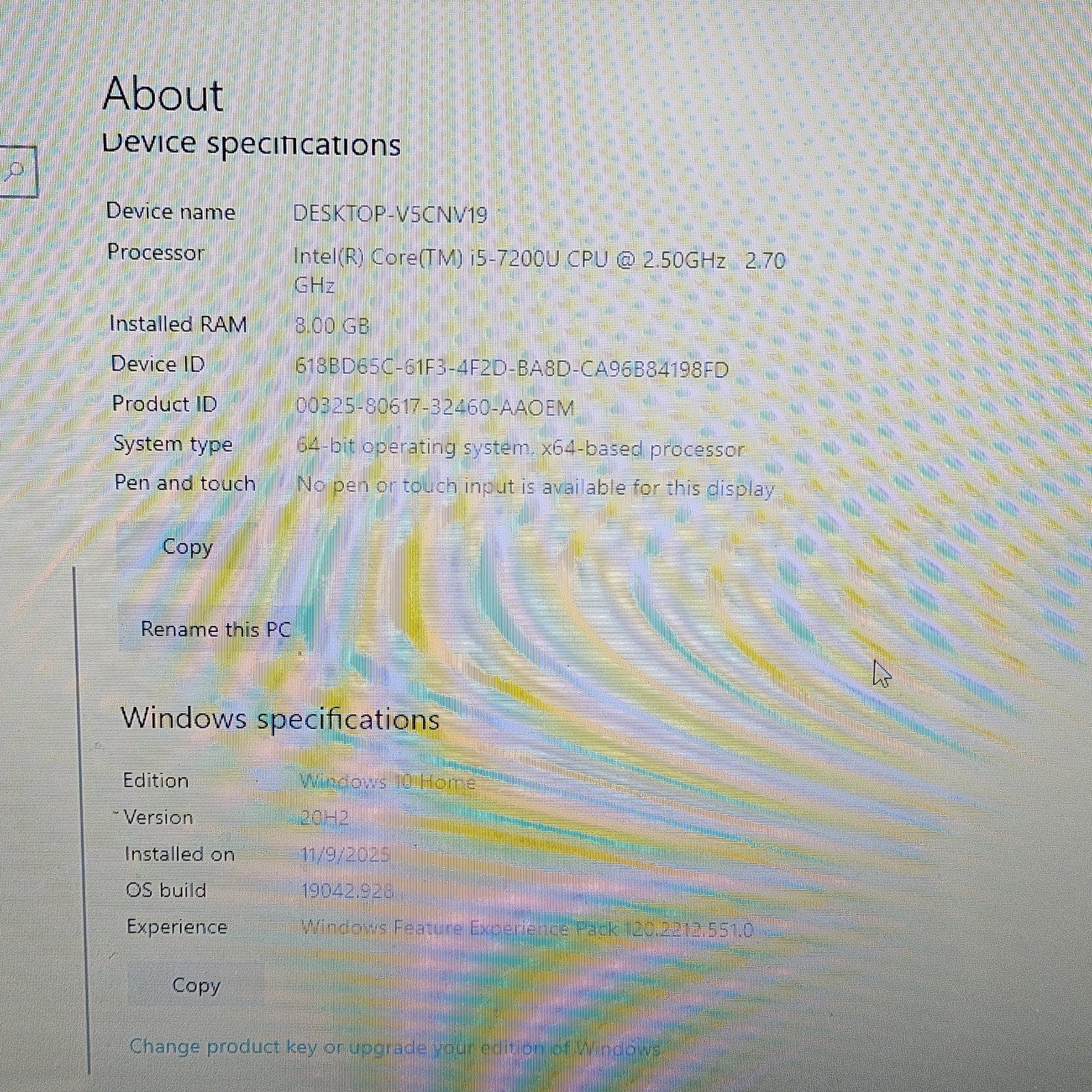 Lenovo IdeaPad 310-15IKB 15.6″ Laptop i5-7200U 8GB RAM 120GB SSD Win 10 READ