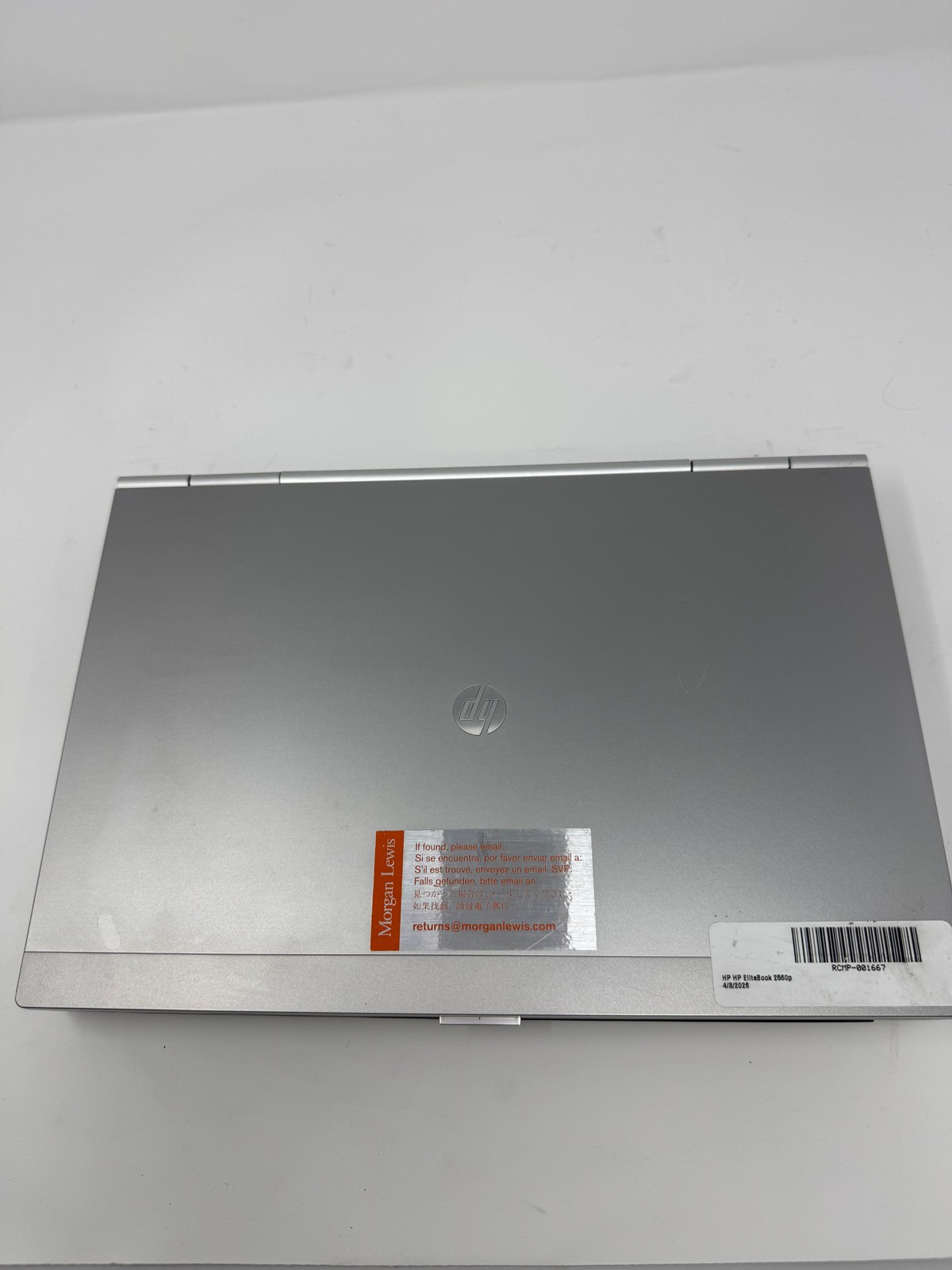 HP HP EliteBook 2560p i7-2620M 8GB No HD Intel Integrated Graphics Controller