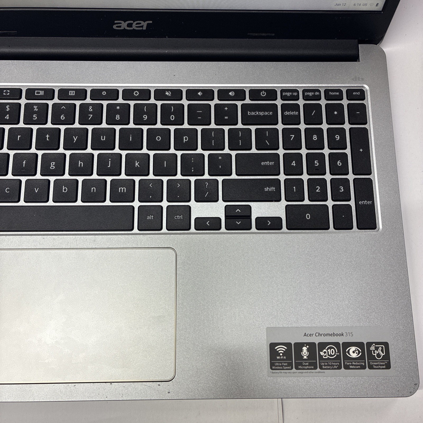Acer Chromebook 315 15.6″ Laptop Celeron N4500 11th Gen 4GB RAM 64GB eMMC
