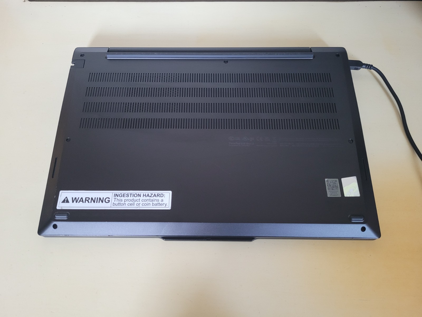 Lenovo ThinkPad E16 Gen 2 16″ Ryzen 5-7535U(6-core) 512GB SSD 16GB DDR5 RAM W11P
