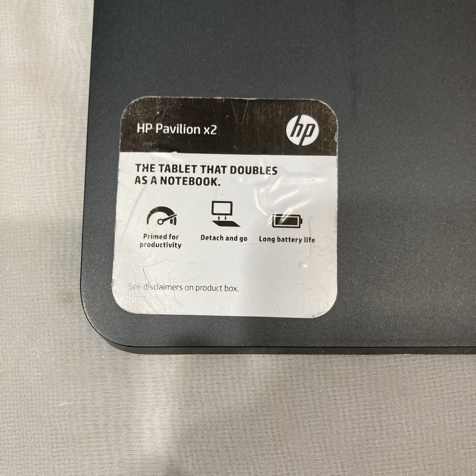 HP Pavilion X2 10.1” PC Tablet Laptop, Intel Atom, 32GB eMMC, 2GB RAM, Win 8.1