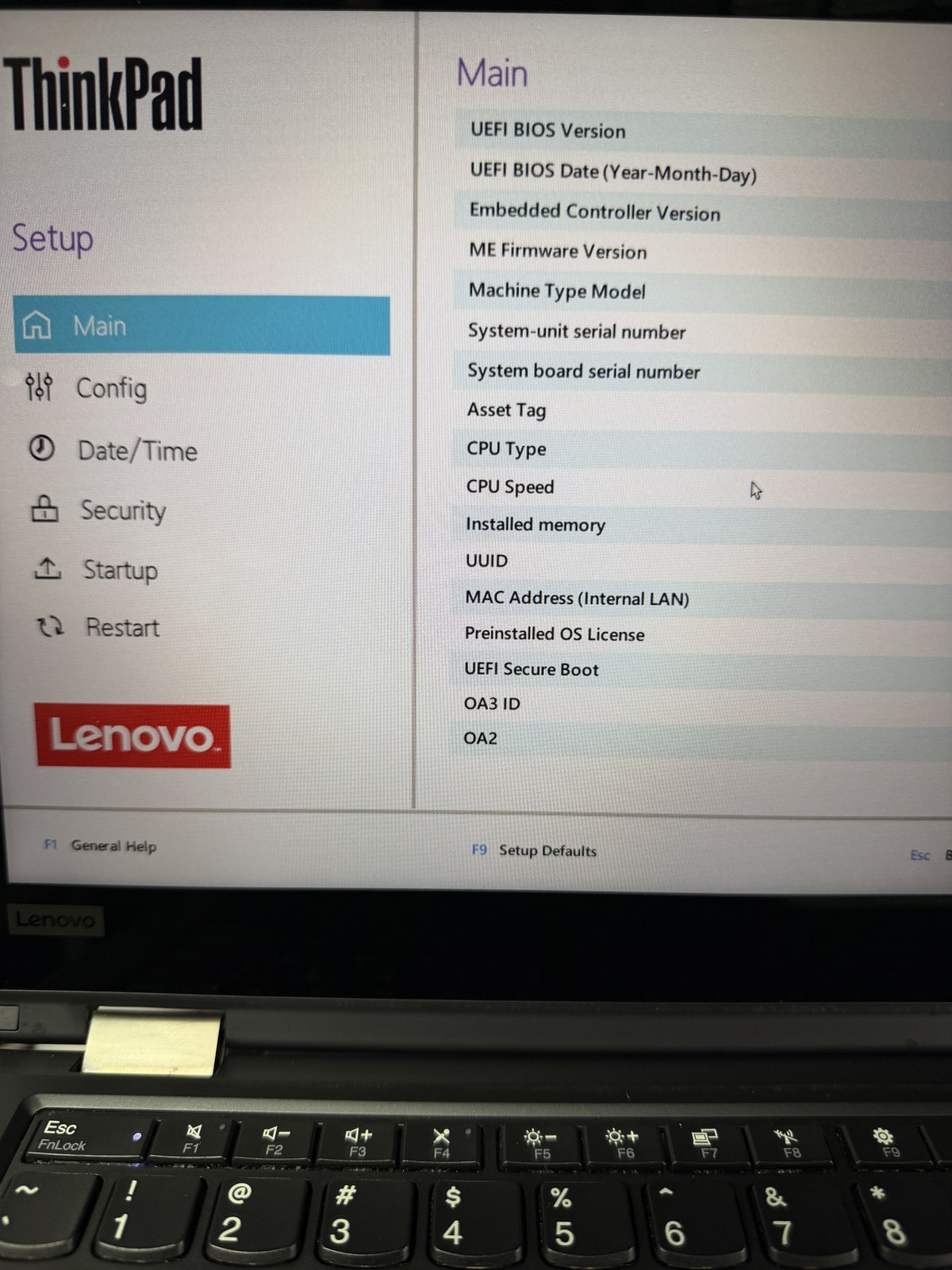 Lenovo ThinkPad L13 Yoga Gen 2 (2-in-1) 13.3″ i5-10210U 8GB 256GB |NO OS Read|