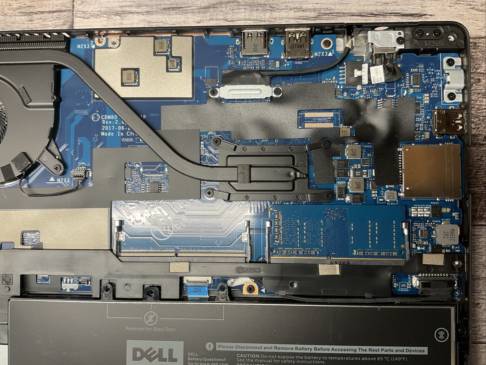 Dell Latitude 5580 / Intel Core i5 6th Gen / Parts Repair/ B6N