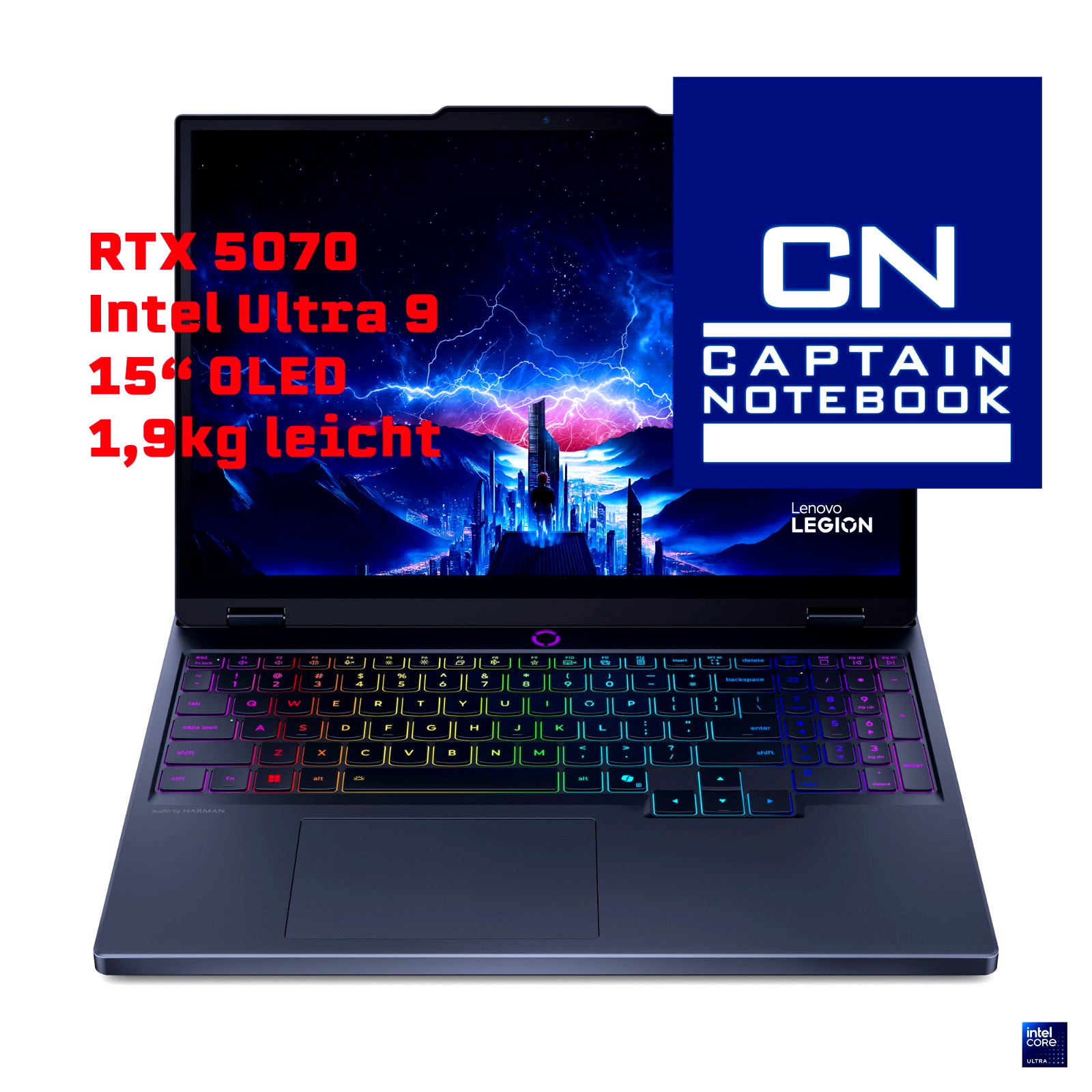 LENOVO LEGION 5: INTEL ULTRA-9 275HX, NVIDIA RTX 5070 15″OLED WQXGA 15IAX10 GAME