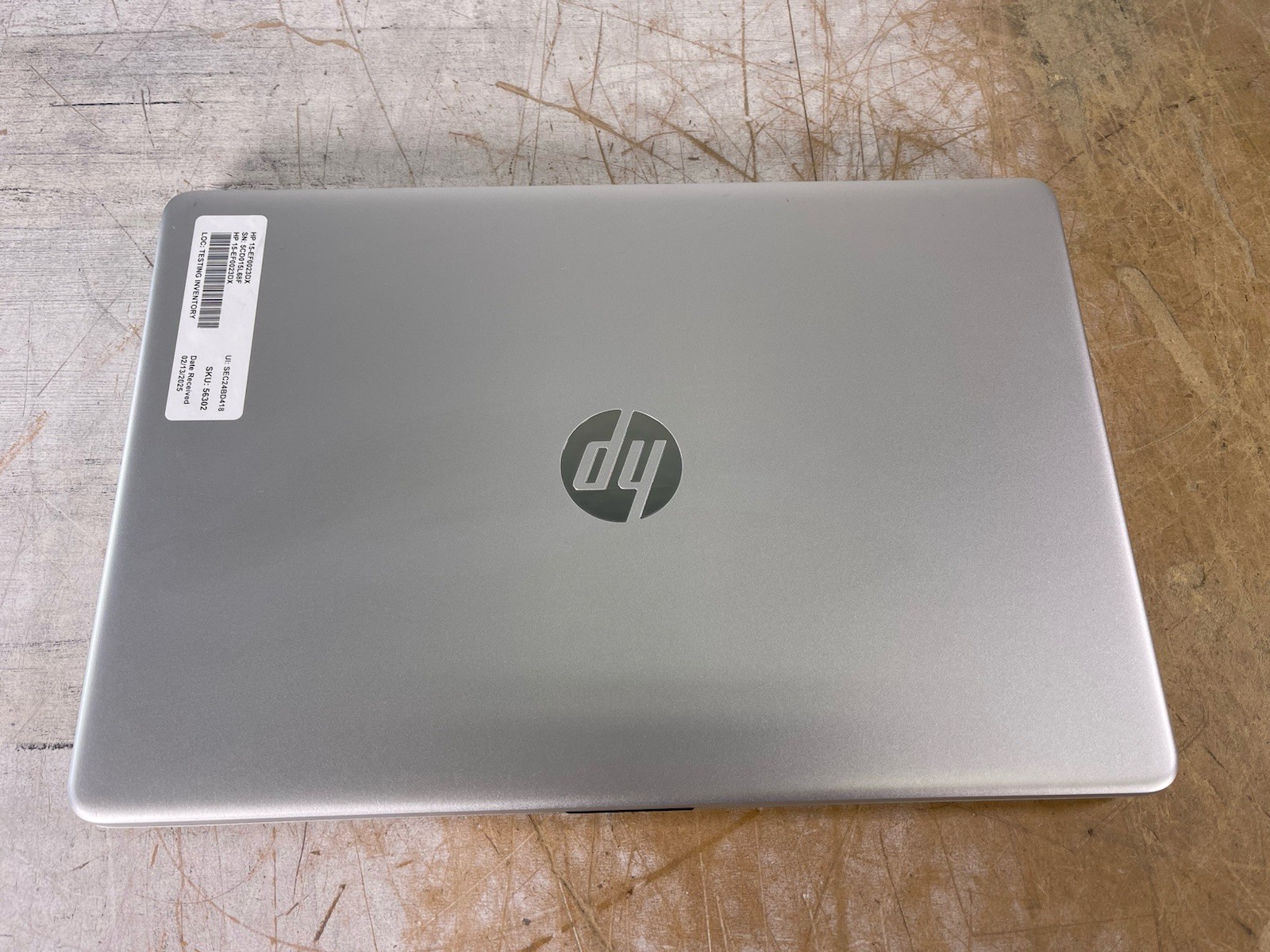 HP LAPTOP 15-EF0023DX RYZEN 5 3500U @ 2.10GHz, 4GB RAM, NO HDD/OS