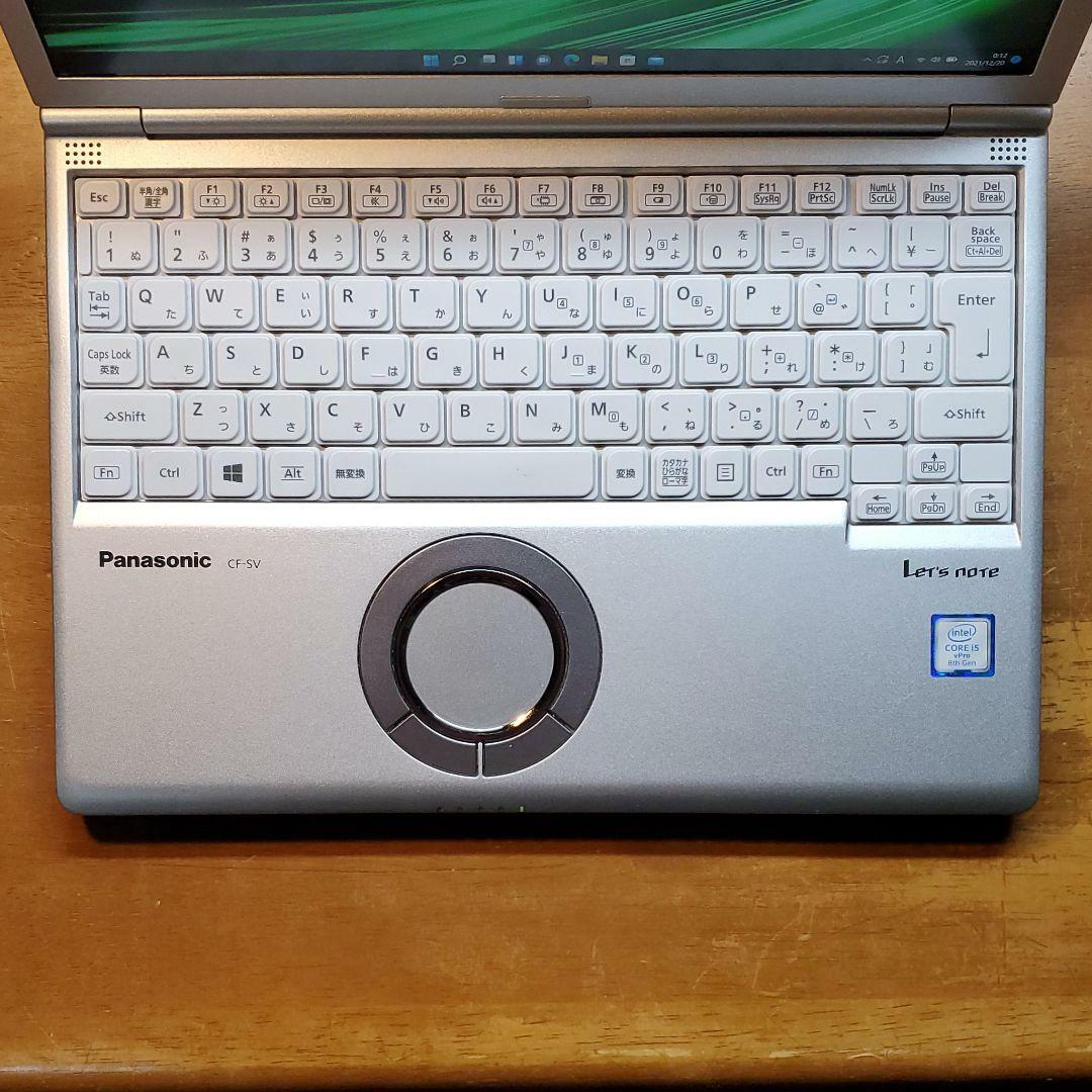 Let’s Note CF-SV8 SSD500GB CF-SV8RDCVS CPU: Core i5 8365U 1.6GHz 8GB PC Laptop