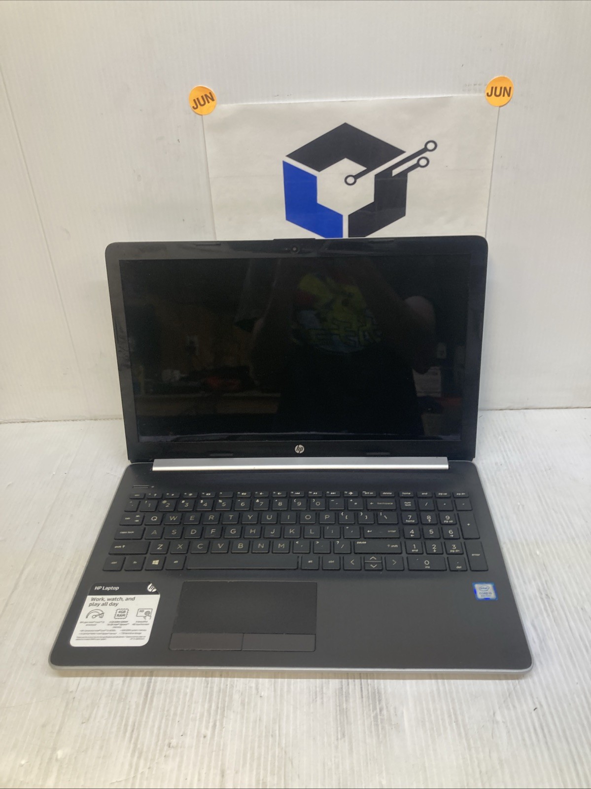 HP Laptop 15-da0053wm i5-8250U 1.60GHz no RAM no HDD Boot to BIOS