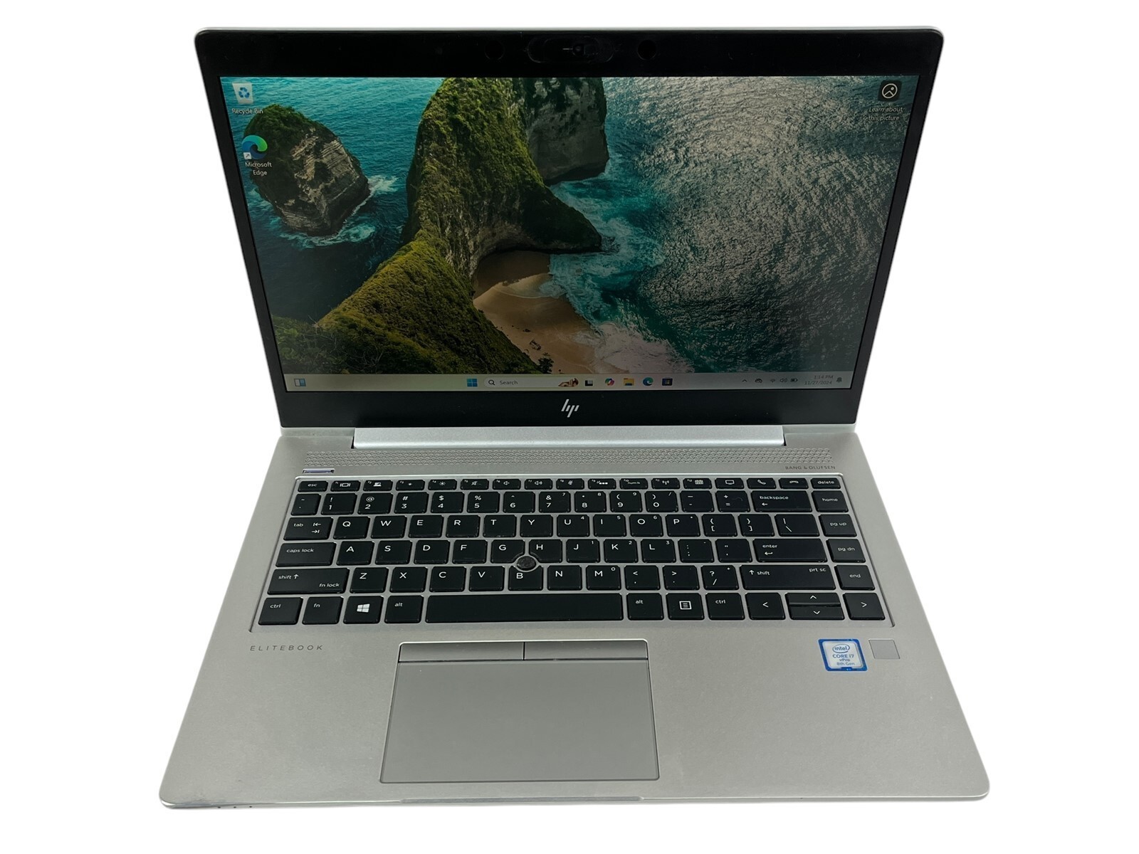 HP EliteBook 840 G5 i7-8650U 1.9GHz 8GB DDR4 512GB SSD WIN 11 PRO 14″ Laptop PC
