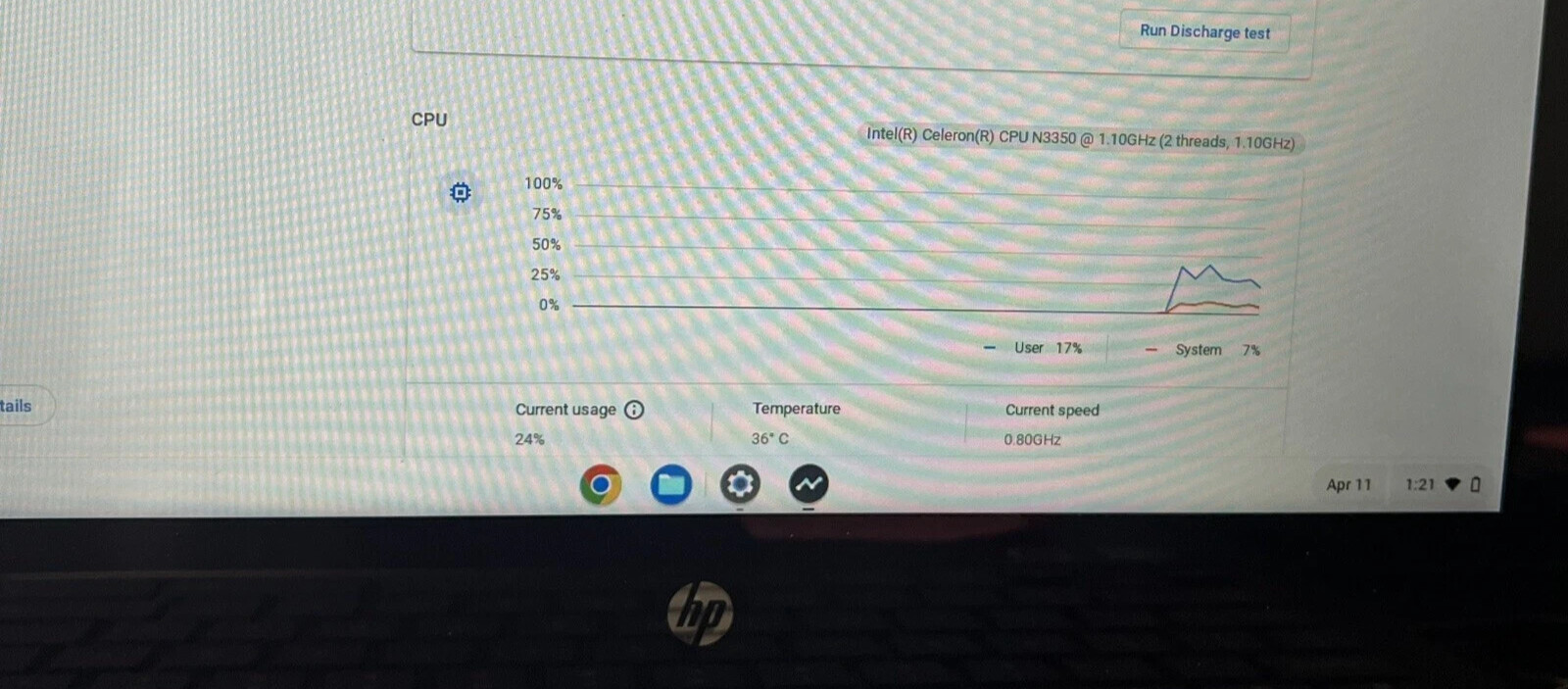 HP Chromebook x360 11 G1 EE Intel N3550 1.10GHz 4GB RAM 32GB eMMC #4