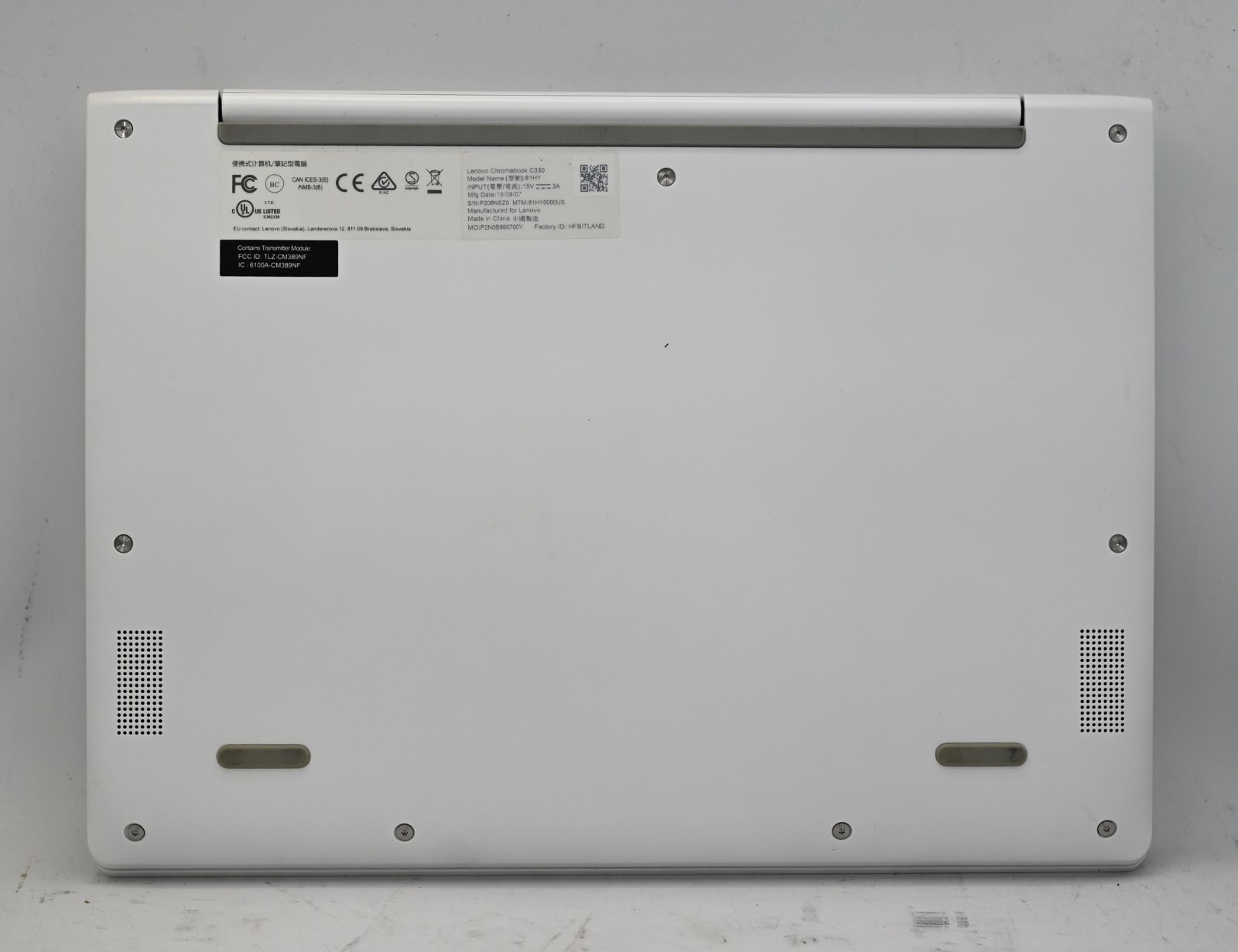 Lenovo Chromebook C330 (2-in-1) 11.6″ Touchscreen with keyboard cover