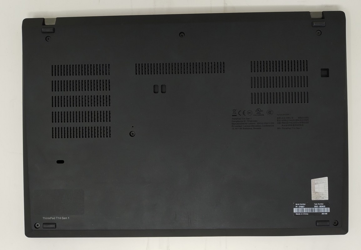 LENOVO ThinkPad T14 Gen 1 Laptop Intel AMD RYZEN 5 PRO 4650U 8GB 256GB SEE NOTES