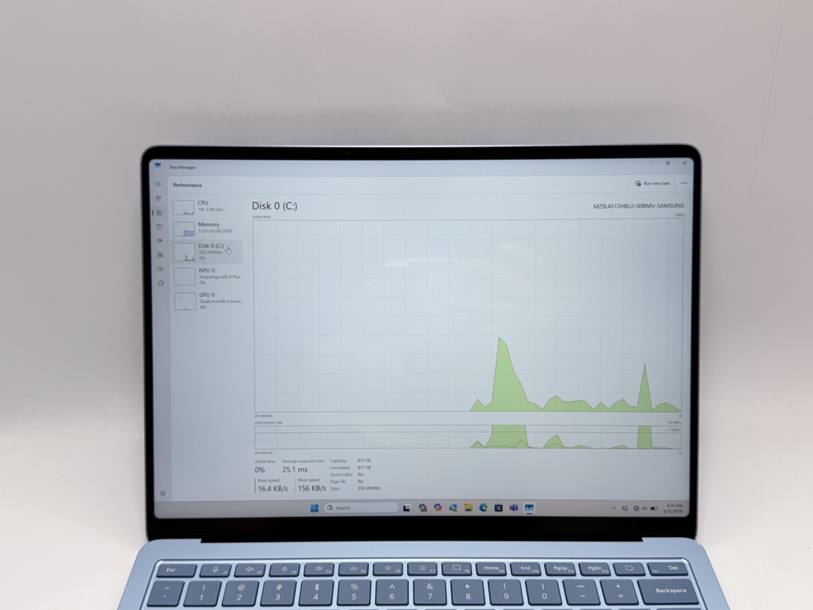 Microsoft Surface Laptop 7 13.8 Snapdragon X Plus 16GB 512GB SSD Tested
