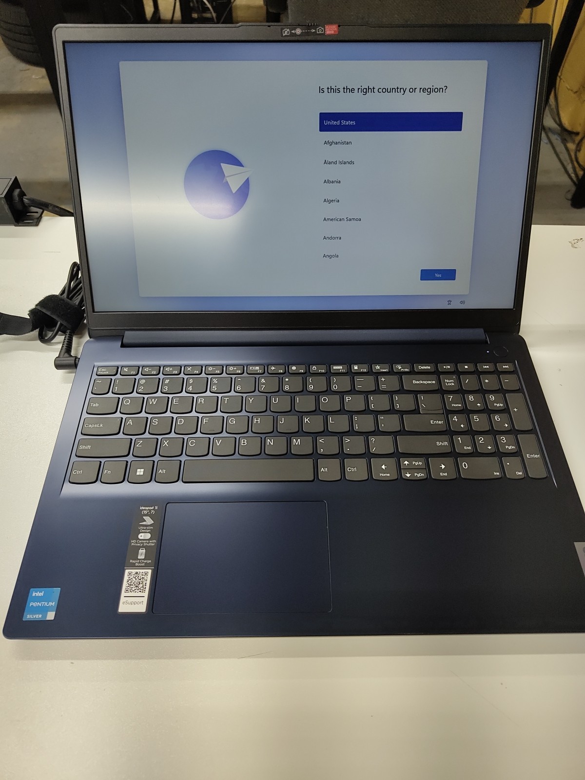 Lenovo Ideapad 1 15IJL7 (Used) 15.6 Inch Laptop Intel Pentium