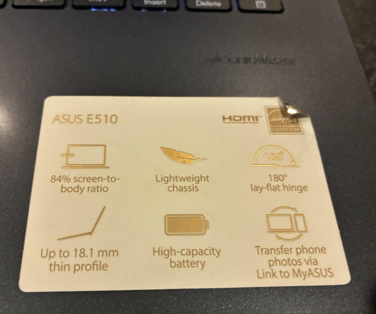 Asus VivoBook E510MAB_L510MA 15.6″ 4 GB RAM 128GB