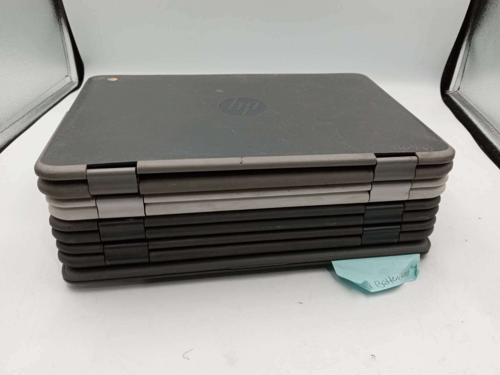 Lot of 5 – HP Chromebook x360 11.6″ Laptops – FOR PARTS – VARIOUS ISSUES -RR