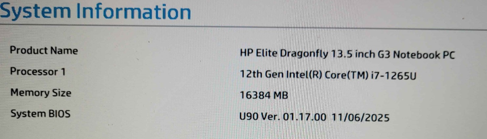 HP Elite Dragonfly G3 13.5″ Touch Laptop i7-1265U 16GB RAM 512GB NVMe GREAT COND