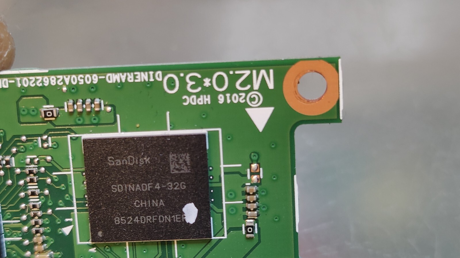 HP 14-CM 14-CK 14-AN 14-DK 14Z-CM 32GB SSD eMMC 6050A2862201 Card #