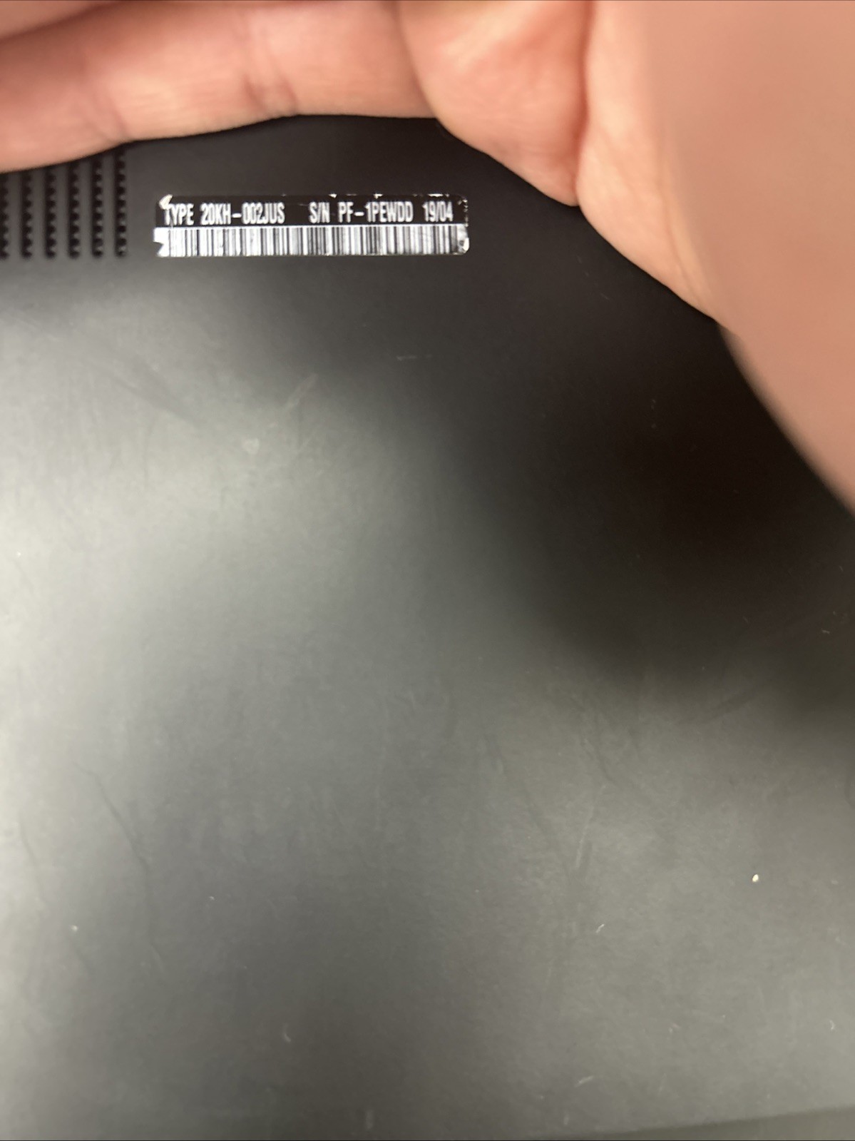 Lenovo Thinkpad x1 carbon gen 6 i7-Missing Internal Storage Drive(Boots to BIOS)