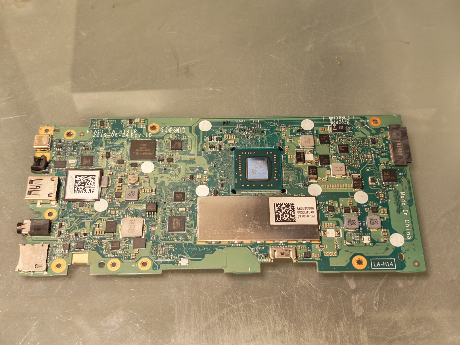 LENOVO 14E S345-14 CHROMEBOOK MOTHERBOARD LA-H141P #