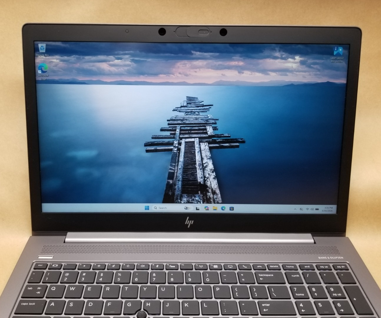 HP Zbook 15u G5 15.6″ Laptop i7-8550U, 8GB RAM 256GB SSD PRO WX 3100 WIN 11 PRO
