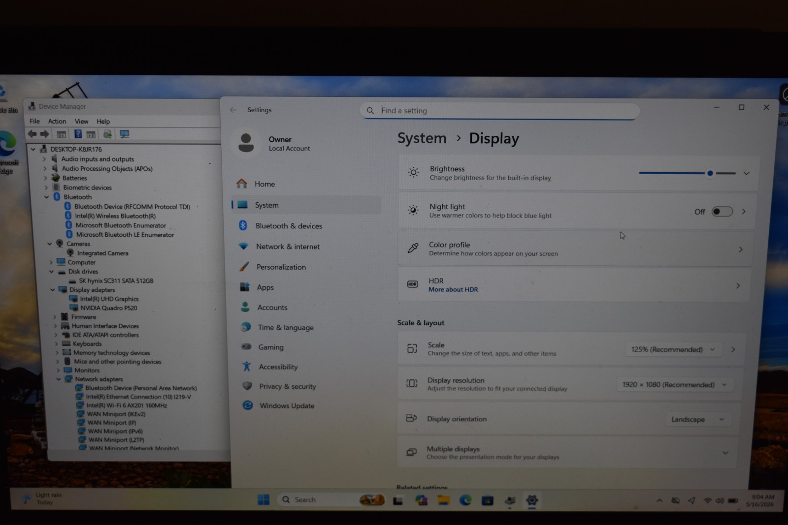 Lenovo ThinkPad P15s 15.6″ Quad Core i7-10510U 16GB RAM 512GB SSD Windows 11 Pro