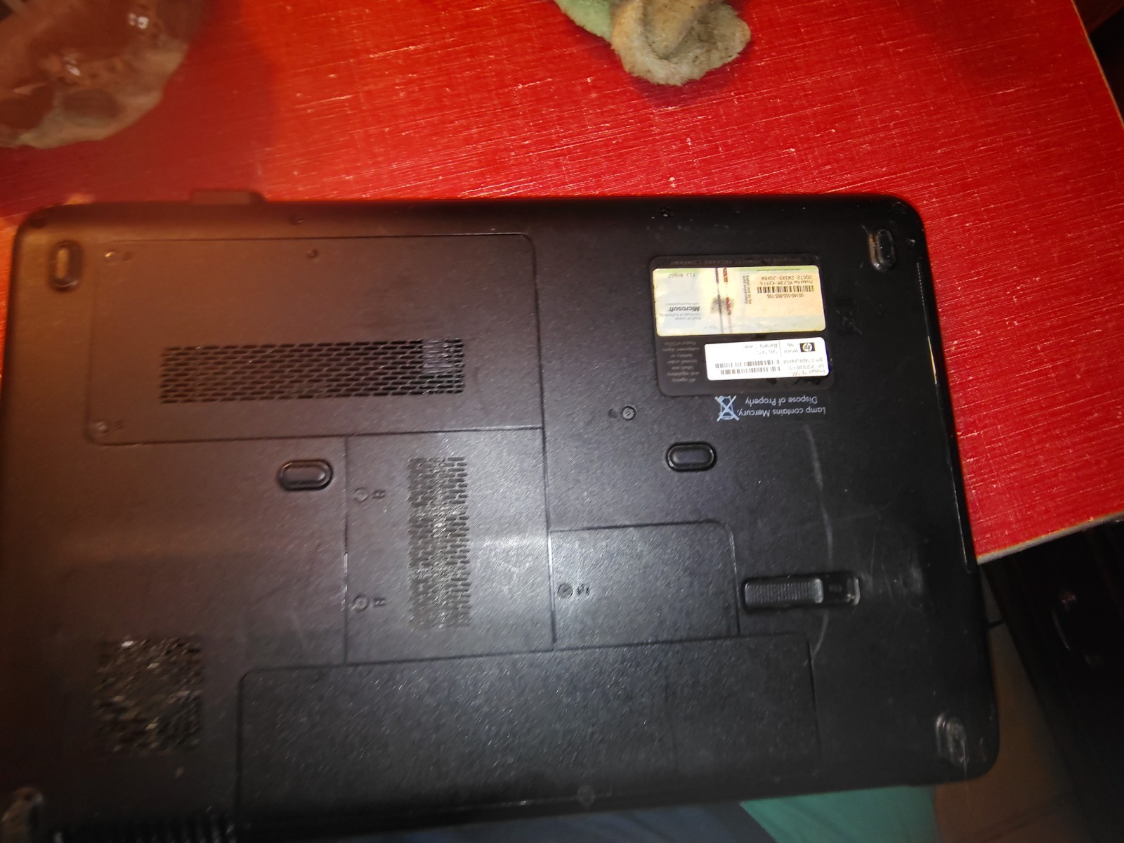 HP G60 Laptop For Parts Works But Bad screen