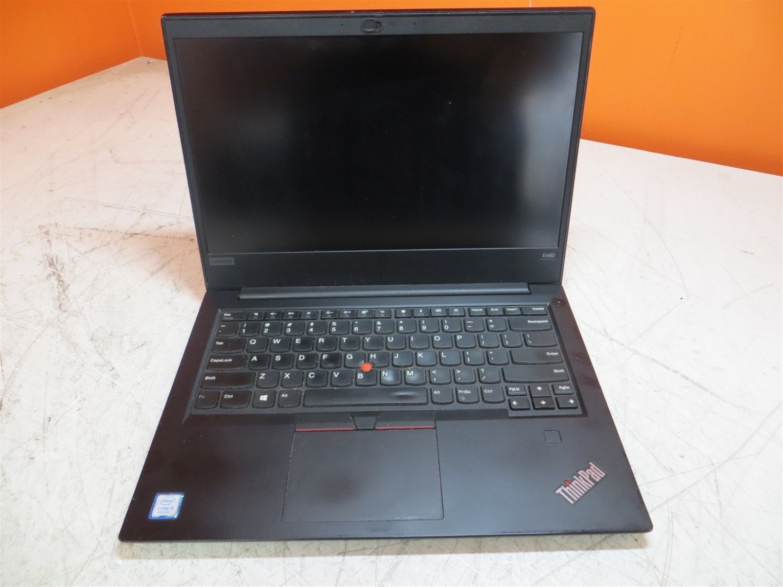 Light Spots Lenovo ThinkPad E480 Laptop Intel i5-8250U 1.6GHz 8GB 256GB SSD w/OS