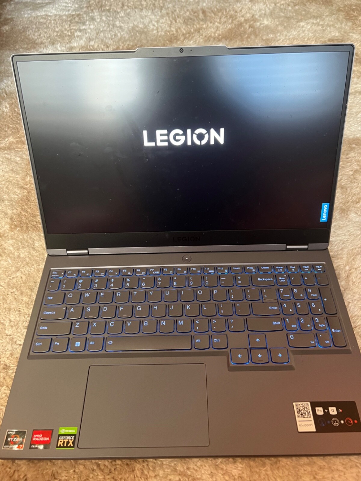 Lenovo Legion 5 15ARH7H gaming laptop AMD Ryzen 7, NVIDIA GeForce RTX3070 Ti