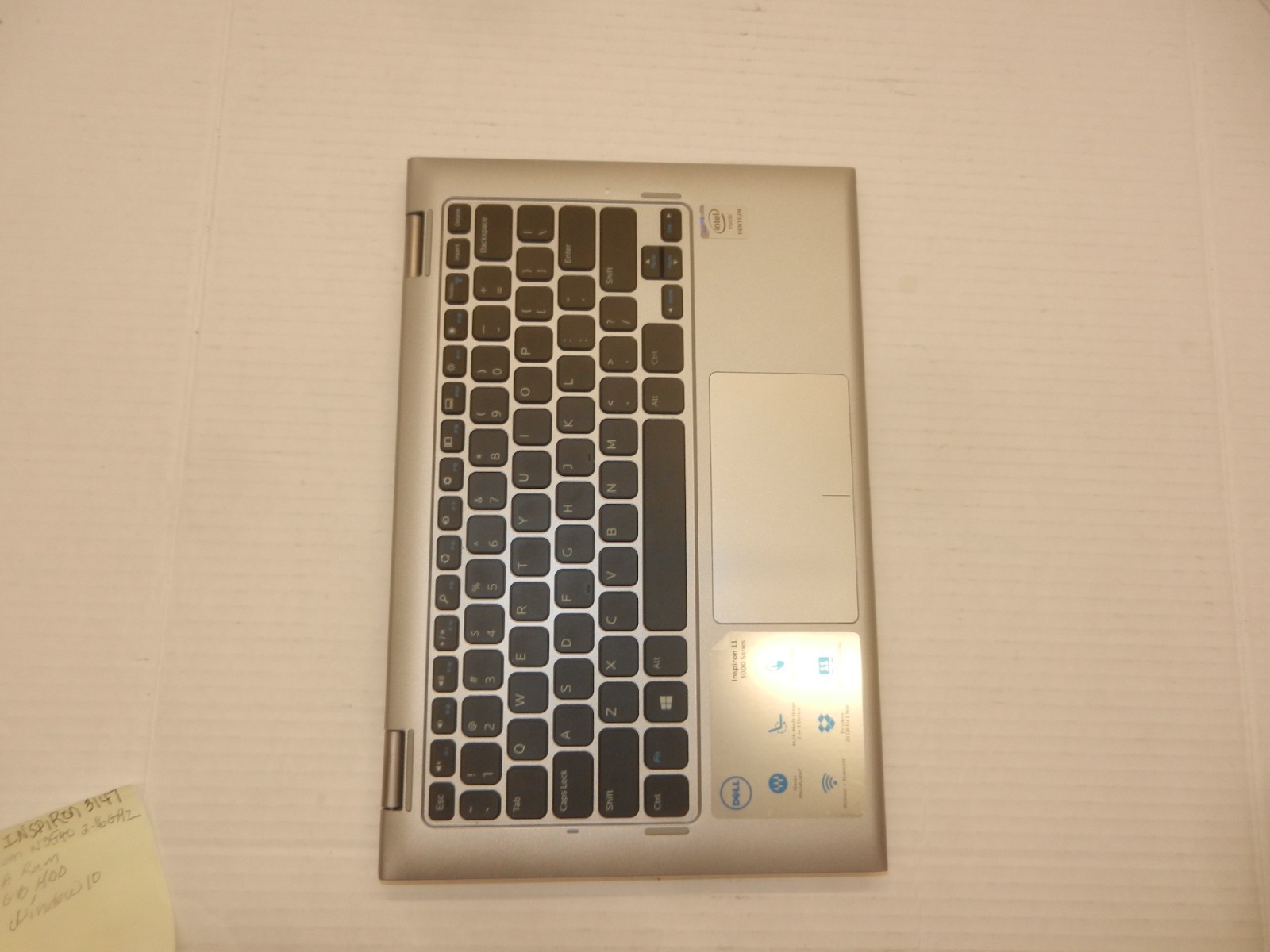 DELL INSPIRON 3147 PENTIUM N3540 FLEX 4GB RAM 500GB HDD WINDOWS 10