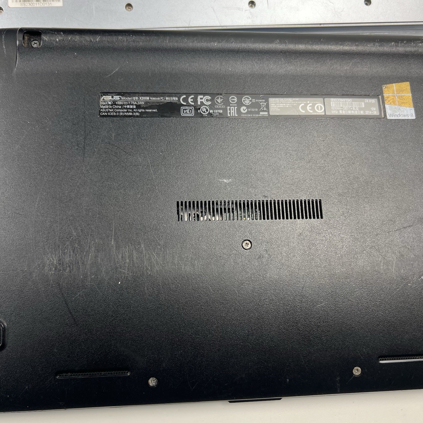 Lot of 5 Mixed HP Toshiba Laptops, FOR PARTS OR REPAIRS