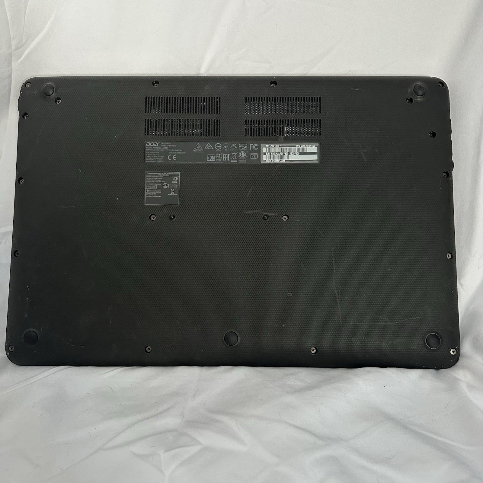 Acer Chromebook 15 – CB3-532 – Model N15Q9 – Celeron – 4GB RAM – 16GB eMMC Used