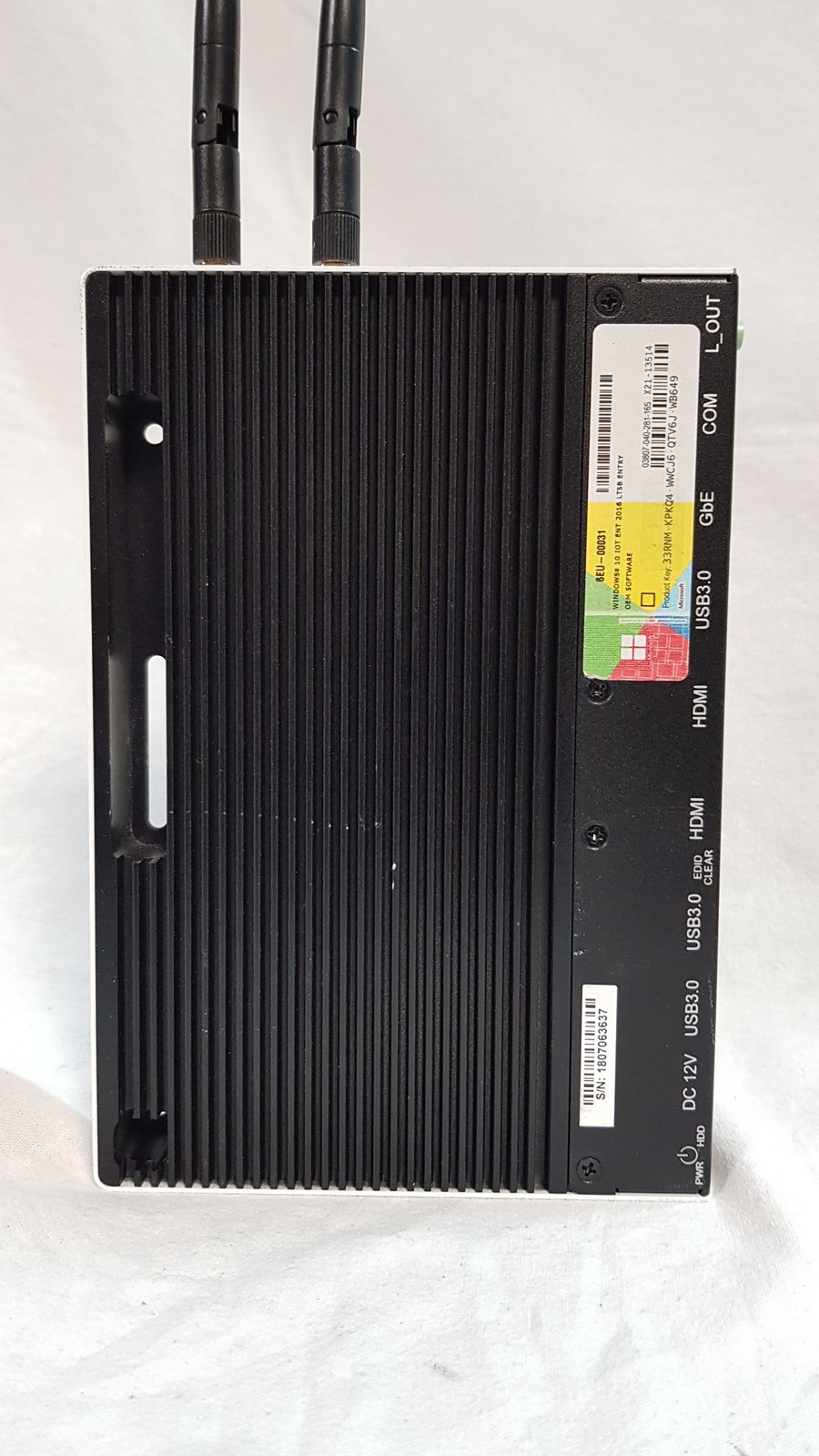 iBase se-102-n Intel Atom E3950 4GB 64GB SSD NO OS Mini PC Digital Signage