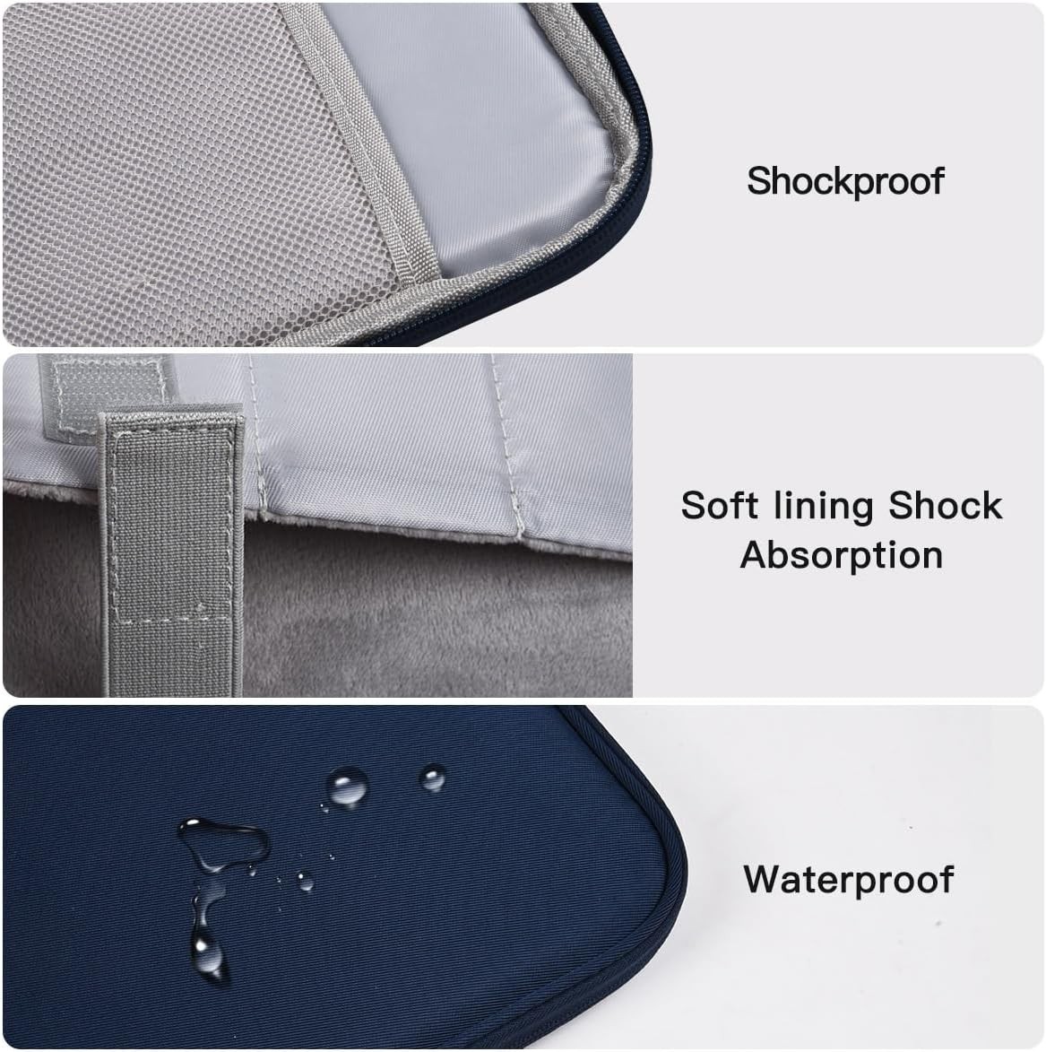Blue Shockproof Sleeve Case for 2026 Apple MacBook Neo 13 Inch Laptop – CASEDAO