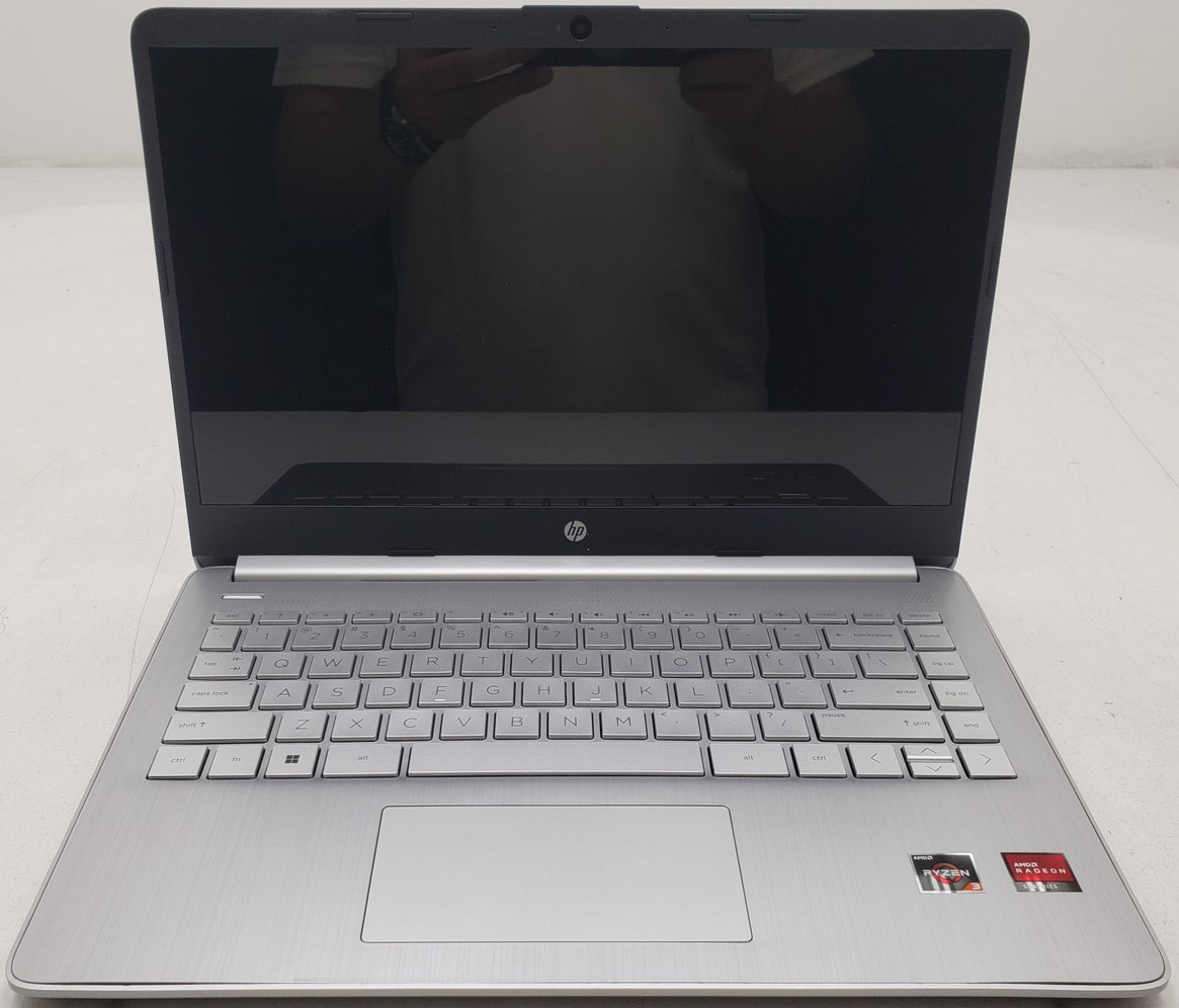 HP 14-fq0110wm AMD Ryzen 3 3250U 8GB RAM 256GB SSD 14″ Laptop PC Win 11 Pro.
