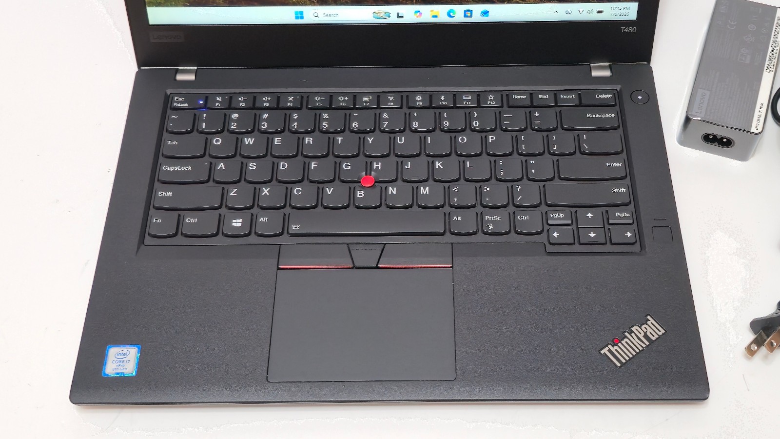 Lenovo ThinkPad T480 (i7-8th 32GB RAM 1TB SSD) 14″ Touch GeForce 2GB GPU