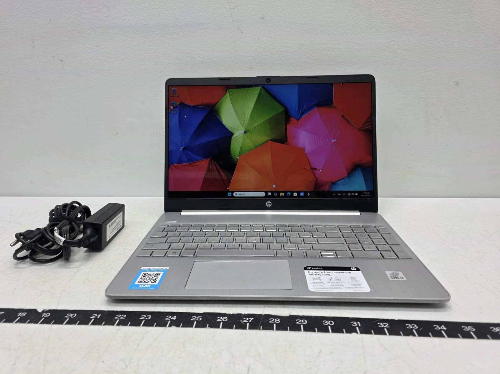 *READ* HP 15.6″ 15-dy1031wm Intel i3-1005G1, 8GB RAM, 256GB SSD, Windows 11 Home
