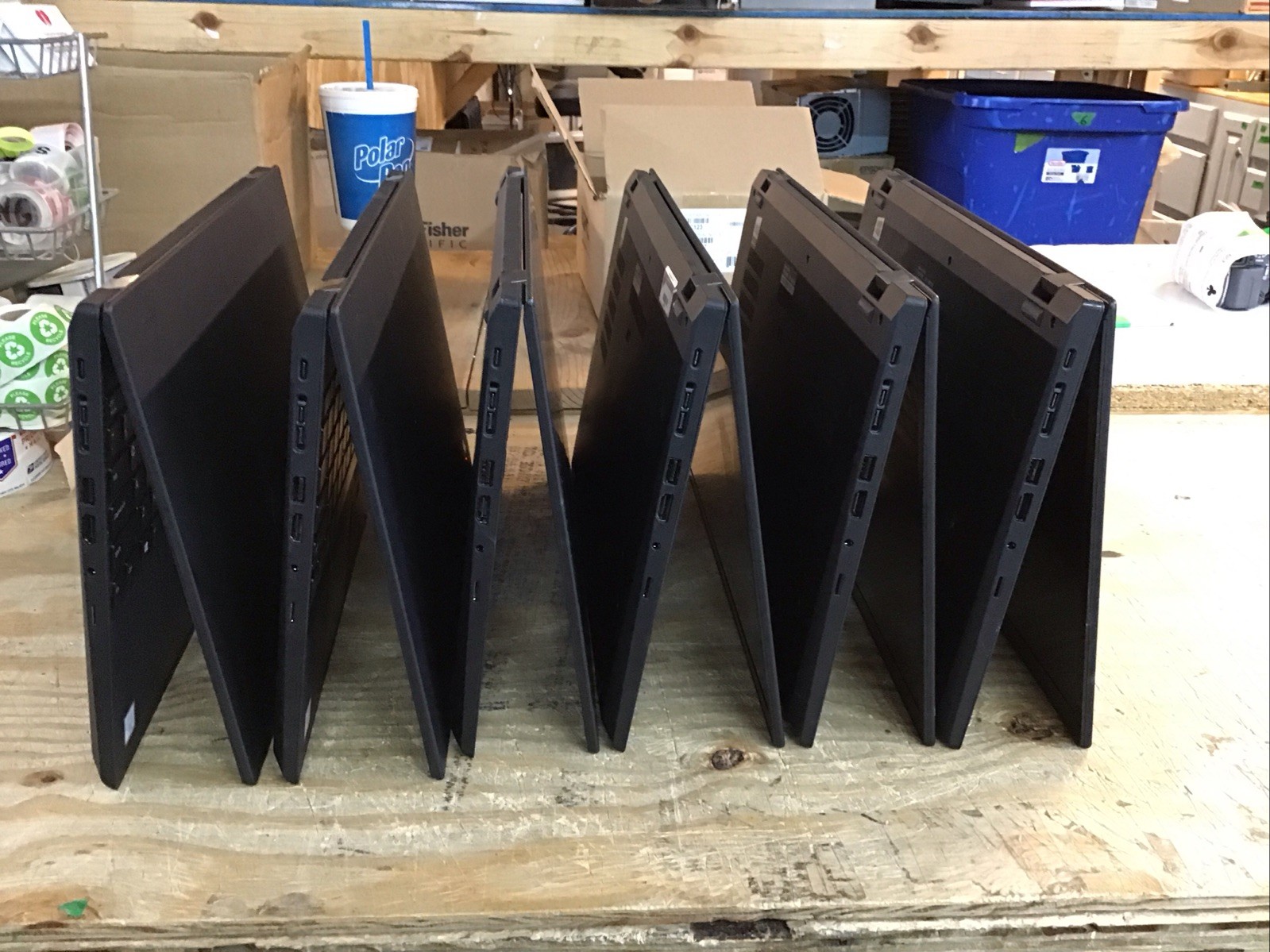 Lot of 6 Lenovo ThinkPad T590 15.6″ Laptop i5-8365U 8GB RAM 256GB SSD W11P U RD