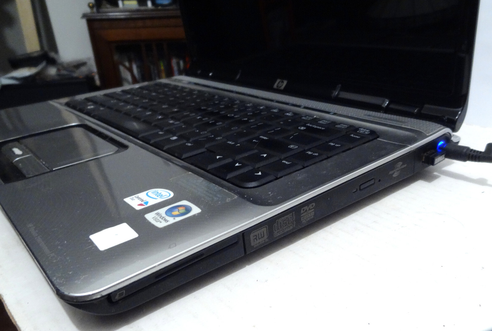 HP Pavilion dv6000 15″Laptop T5500 3GB Ram 500GB HDD Windows 7 Pro FOR REPAIR